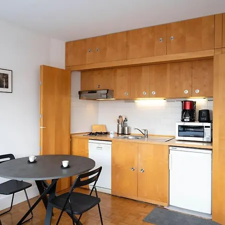 Apartamento Bright And Quiet Studio, Place D Italie, París